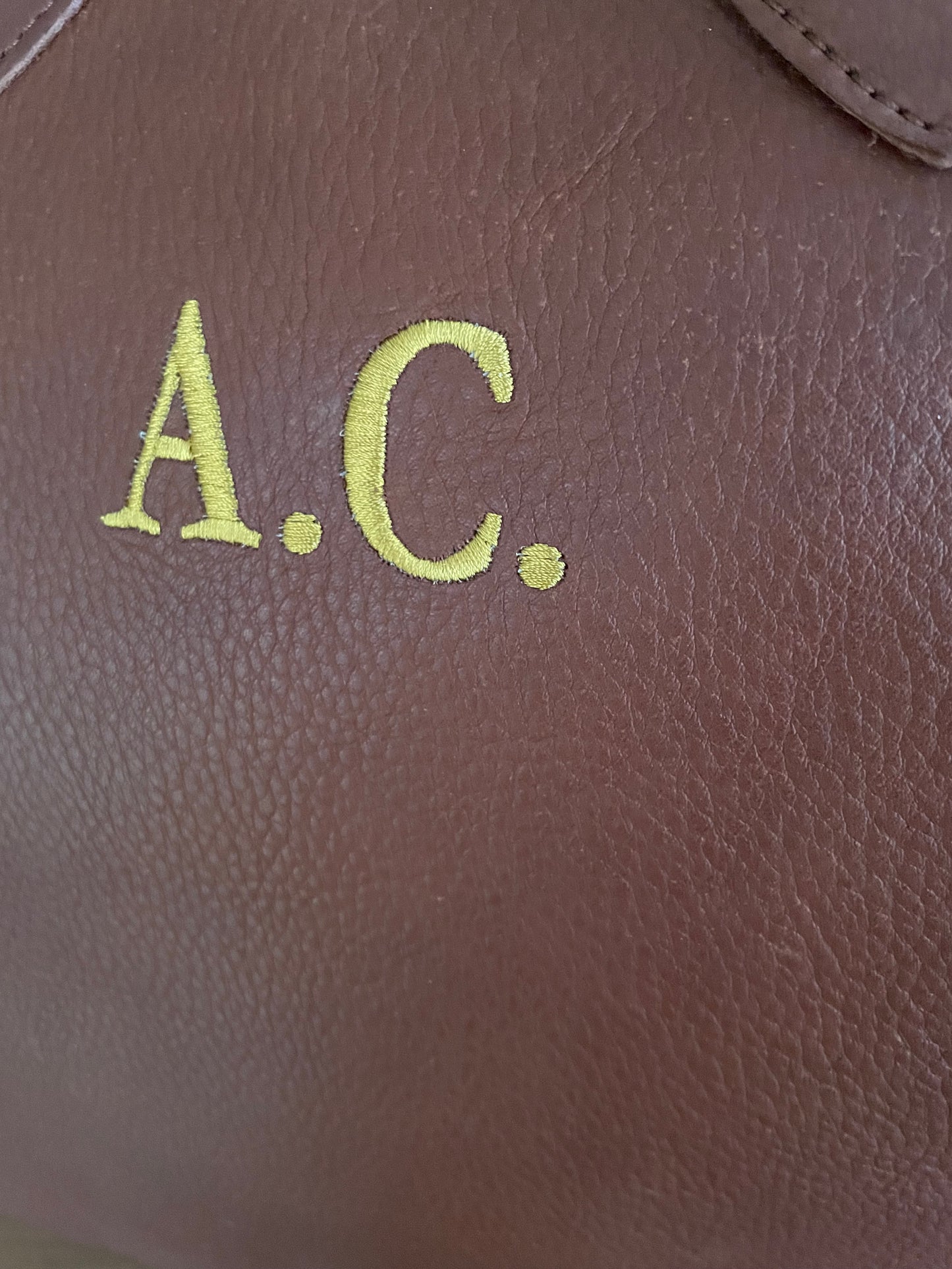 Personalized Leather Travel Bag – Handmade Weekender Duffel with Initials | Heritage Barcelona