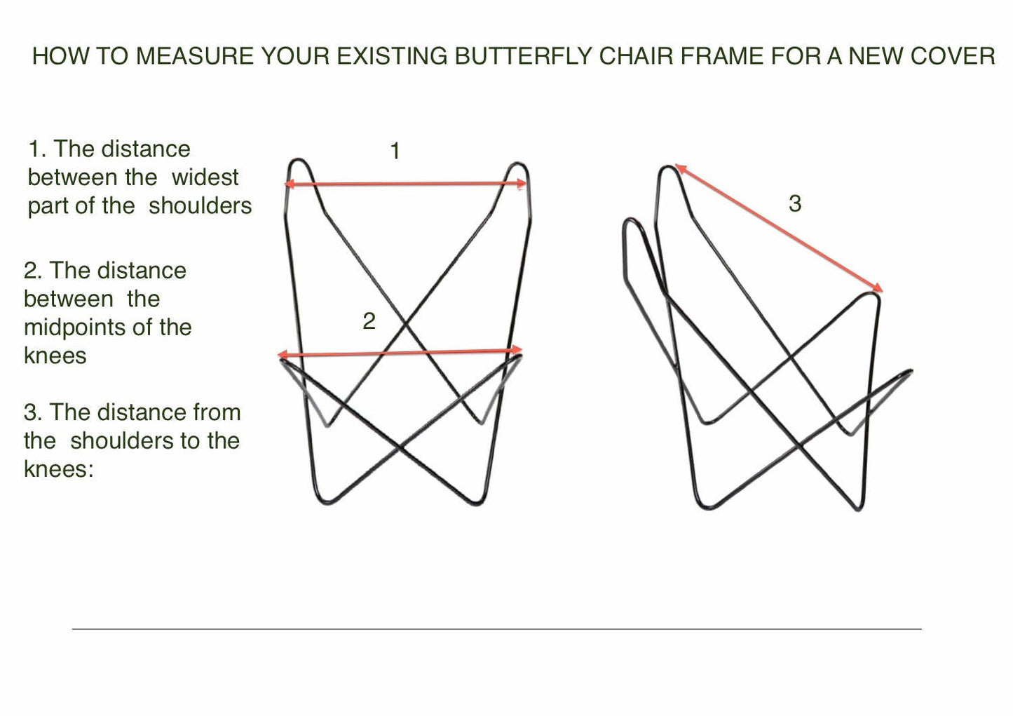 Handmade Butterfly Chair Replacement Cover – Custom Fit Slipcover, Made in Barcelona